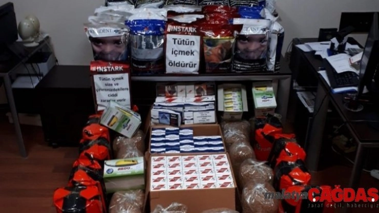 Balıkesir'de polis 197 kilo kaçak tütün yakaladı