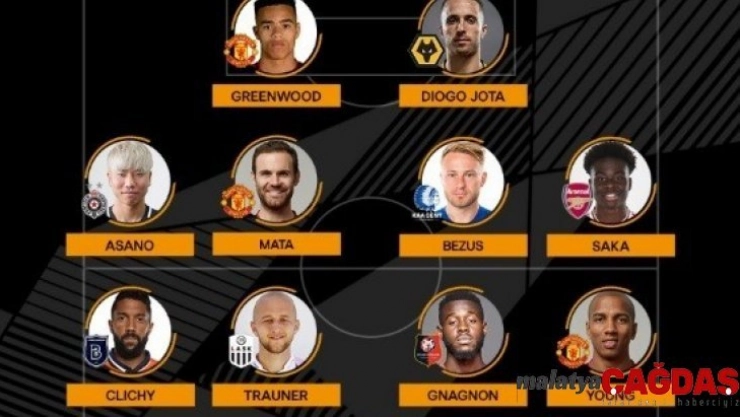 Başakşehirli Clichy, Avrupa Ligi'nde haftanın 11'ine seçildi