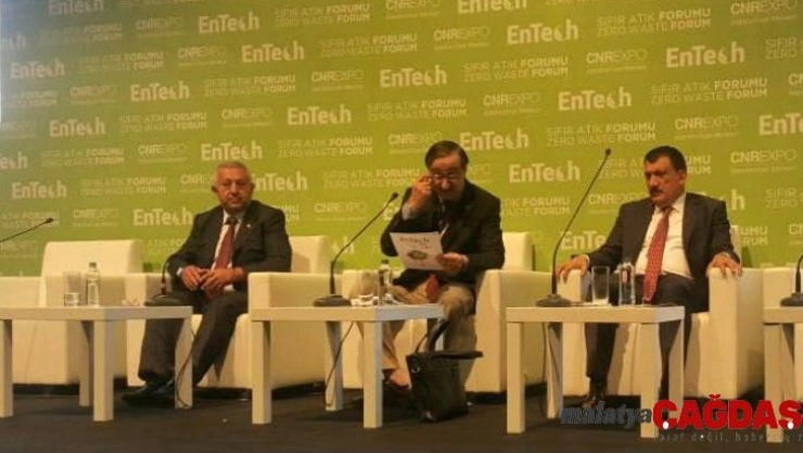 Başkan  Gürkan, Sıfır Atık Yönetimi  panelinde konuştu
