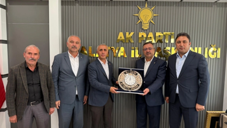 Başkan Cengiz'den Ali Bakana Ziyaret