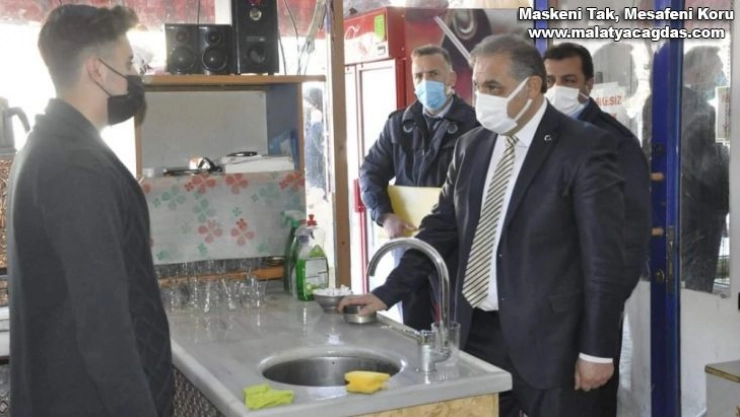 Başkan Çiftçi normalleşme denetimlerini sürdürdü