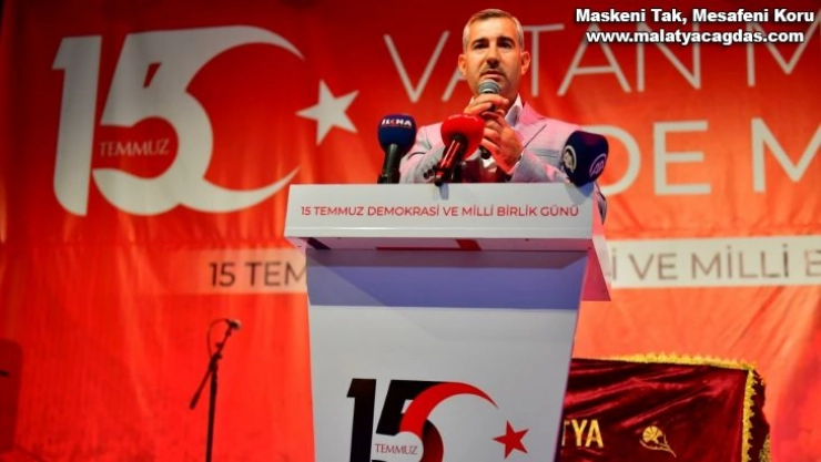 Başkan Çınar'dan 15 Temmuz mesajı