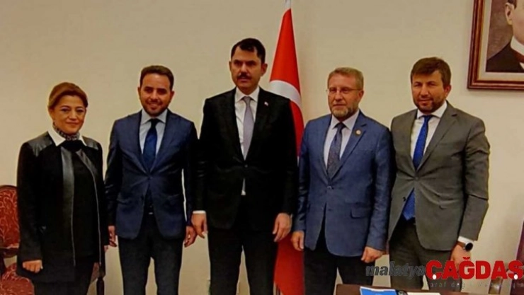 Başkan Demirci'den Bakan Kurum'a ziyaret