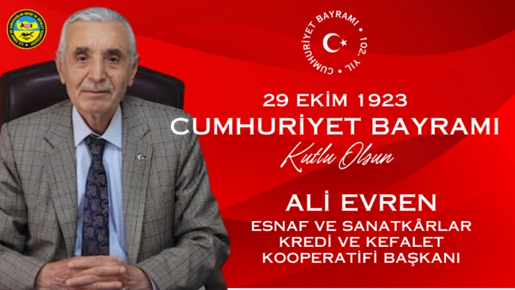 Başkan Evren'den 29 Ekim Cumhuriyet Bayramı Mesajı