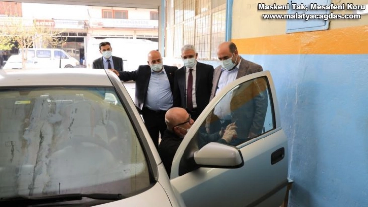 Başkan Güder esnafın taleplerini dinledi