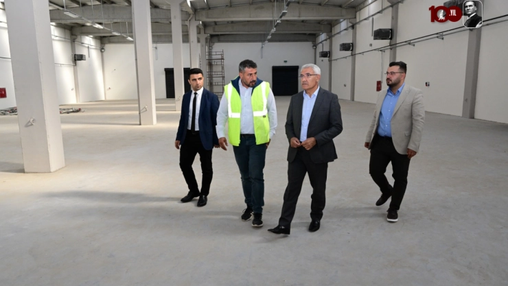 Başkan Güder: Tekstilkent'te Üretim Yakın Zamanda Başlayacak