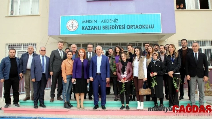 Başkan Gültak'tan öğretmenlere ziyaret