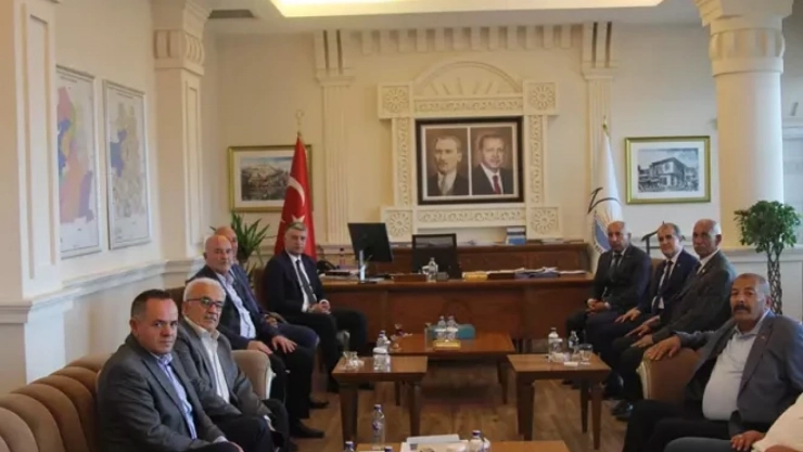 Başkan Güngöralp: Genel Sekreter Akhan'ı ziyaret Etti