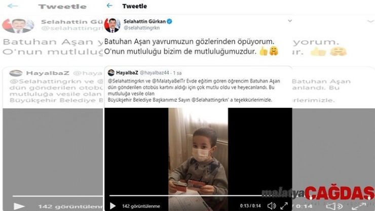 Başkan Gürkan'dan örnek davranış