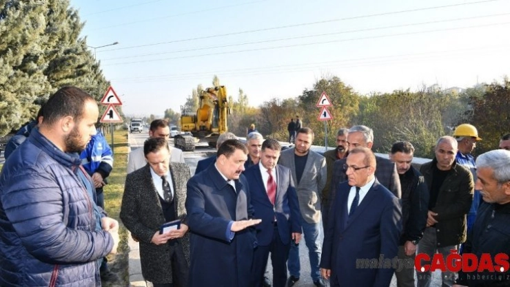 Başkan Gürkan, içme suyu isale hattında inceleme yaptı