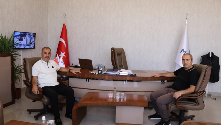 Başkan  İdris Alan'dan M. Bulut İnşaat'a Ziyaret