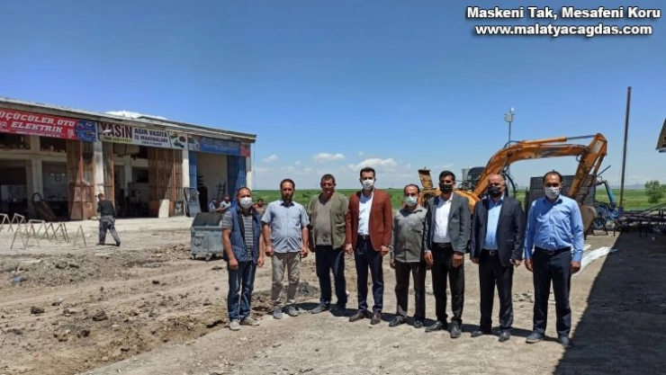 Başkan İlidi, altyapı çalışmalarını yerinde inceledi