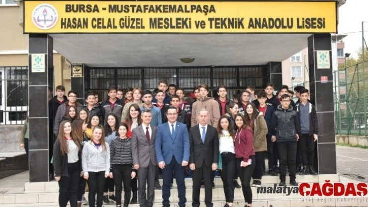 Başkan Kanar, öğrencilerle tecrübelerini paylaştı