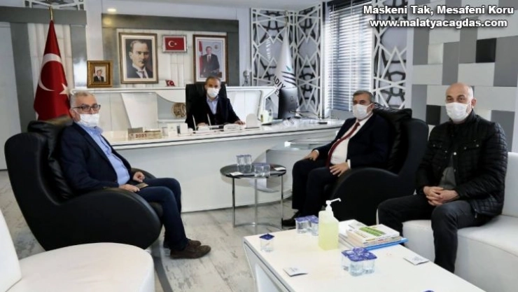 Başkan Kılınç, Müdür Ertürk ile bir araya geldi