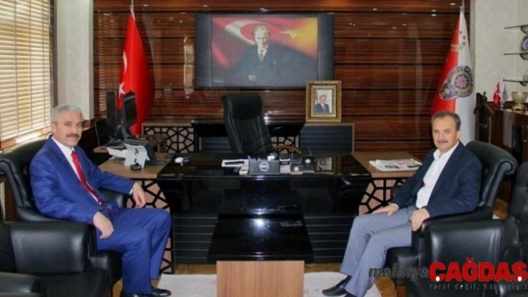 Başkan Kılınç'tan, Emniyet Müdürü Ergüder'e hayırlı olsun