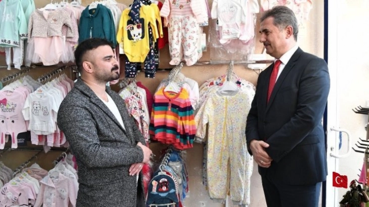 Başkan Köse'den esnaf ziyareti