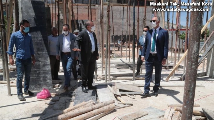 Başkan Kuş, Süleyman Şah Gençlik Merkezini inceledi