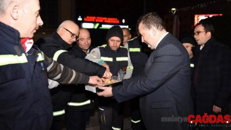 Başkan Orkan'dan yılbaşı mesaisi