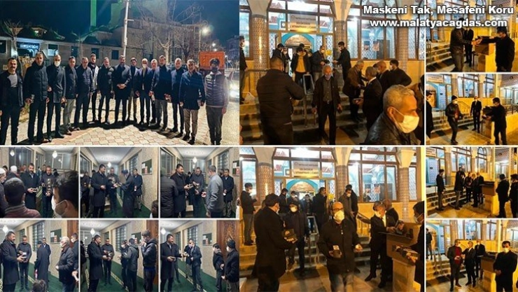 Başkan Samanlı'dan  Kandil Gecesi Ziyaretleri