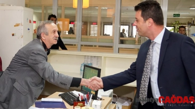 Başkan Sarıkurt, personelin yeni yılını kutladı