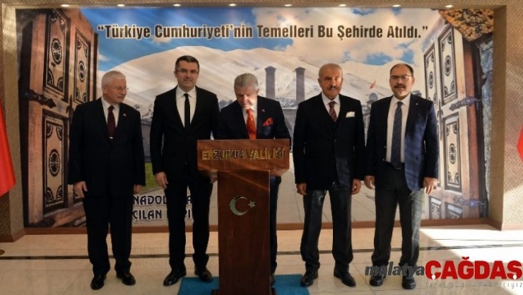 Başkan Toptan'dan Vali Memiş'e ziyaret