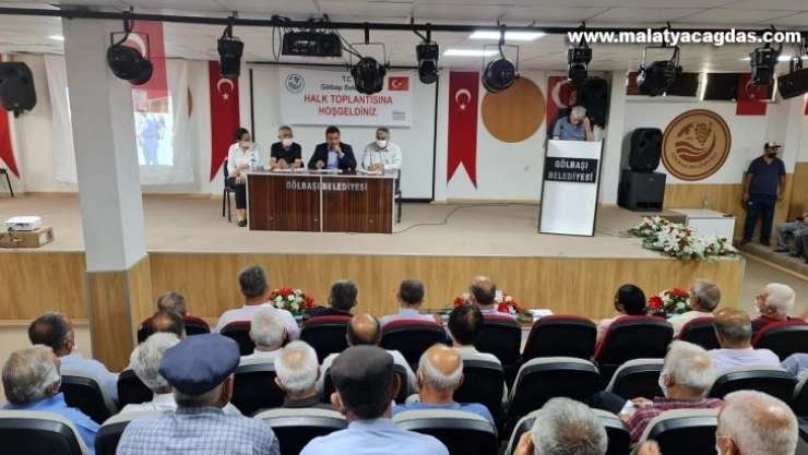 Başkan Yıldırım'dan halk toplantısı