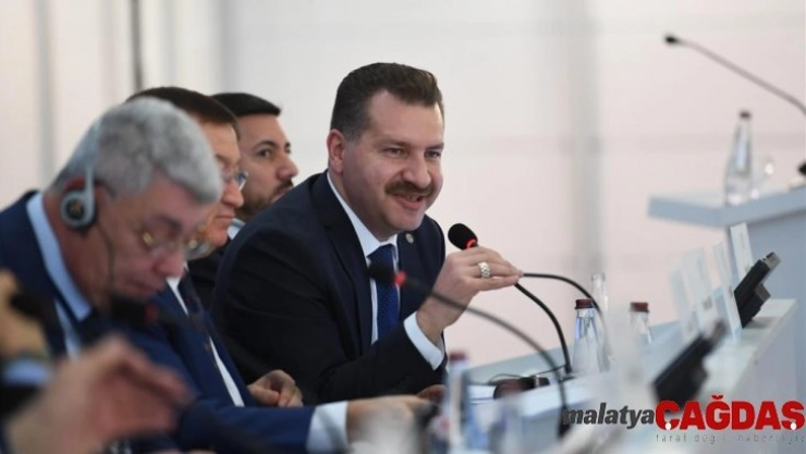 Başkan Yücel Yılmaz UCLG-MEWA toplantısı'nda