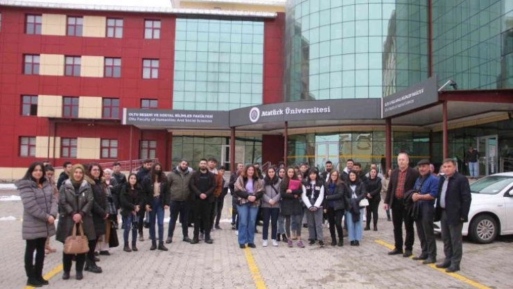 Başkanlar açık havada öğrencilerle buluştu