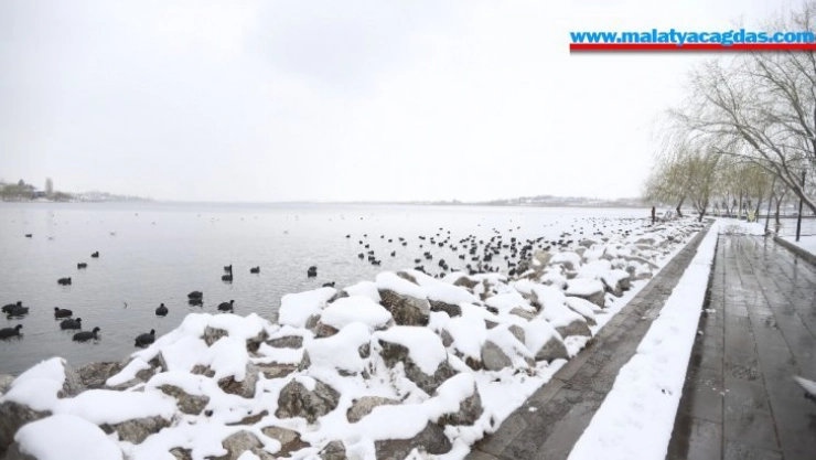 Başkent'te korona virüs tatilindeki çocuklar kartopu oynadı