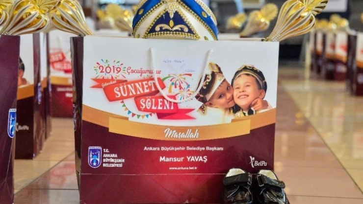 Başkentli çocuklara sünnet şöleni