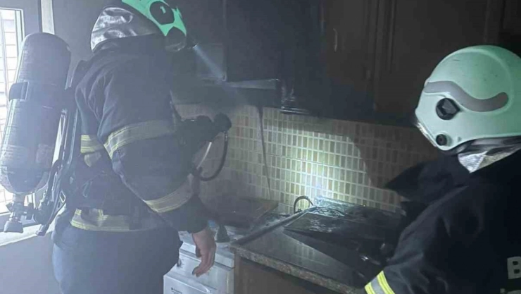 Batman'da evde çıkan yangın söndürüldü