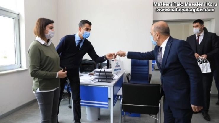 Battalgazi'de kandil simidi ikramı