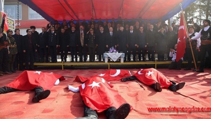 Bayburt'ta kurtuluş mücadelesi canlandırıldı