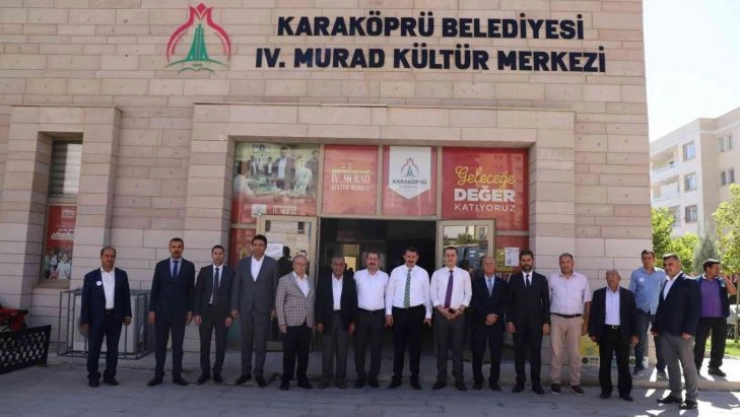 Baydilli, Vali Ayhan'a Karaköprü'yü gezdirdi