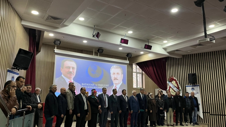 BBP'de Battalgazi ve Yeşilyurt'ta Coşkulu Kongre