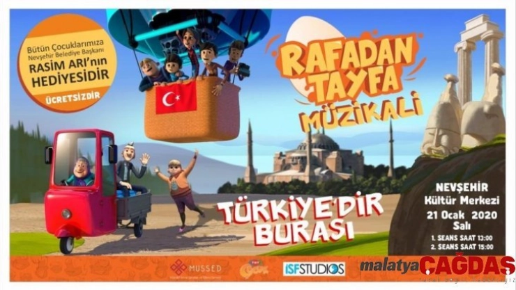 Belediye Başkanı Arı'dan Nevşehirli çocuklara tatil hediyesi