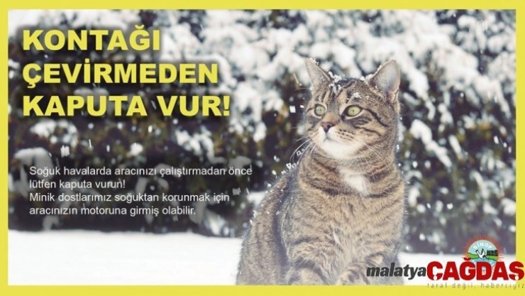 Belediyeden 'Kontağı çevirmeden önce kaputa vur' çağrısı