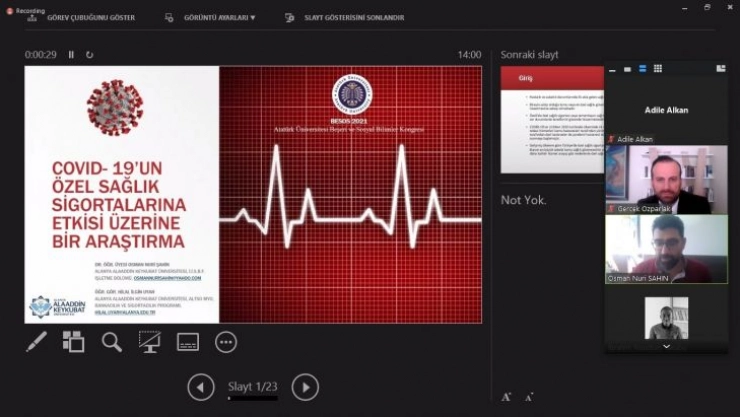 Beşeri ve sosyal bilimler kongresi Atatürk Üniversitesi ev sahipliğinde düzenlendi