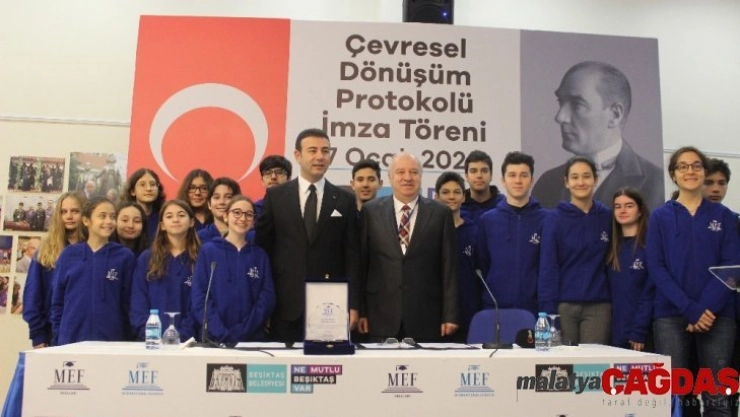 Beşiktaş'ta çevresel dönüşüm protokolü imzalandı