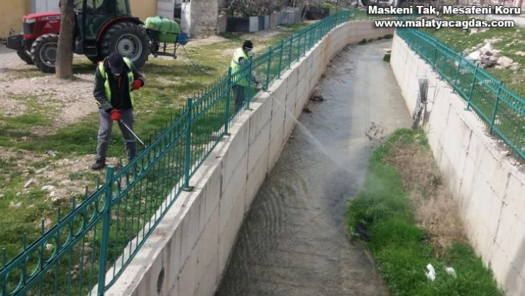 Besni'de haşere ile mücadele başladı