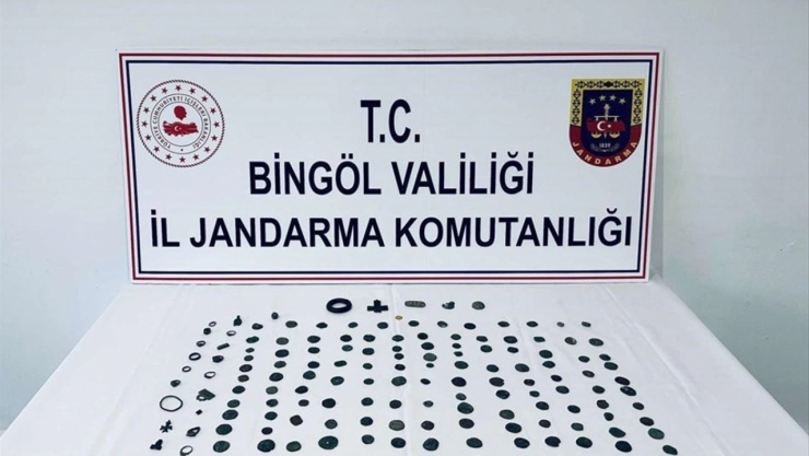 Bingöl'de 132 sikke ele geçirildi
