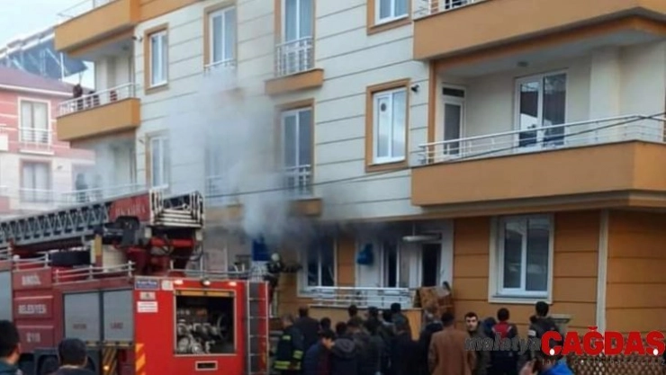 Bingöl'de ev yangını