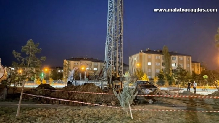 Bingöl'de kuraklık sonrası sondaj vuruldu, kuyular faaliyete alındı