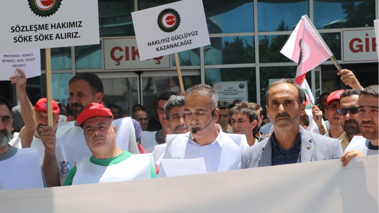 Bingöl'den toplu sözleşme çağrısı