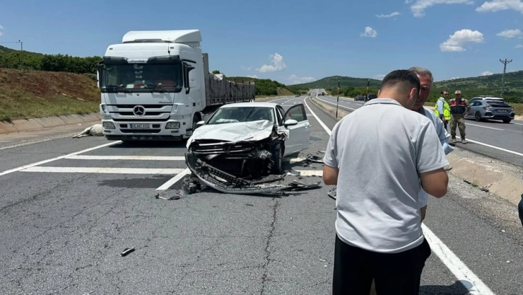 Bingöl-Elâzığ Karayolu'nda zincirleme kaza: 1 yaralı
