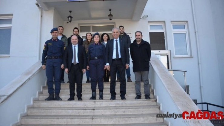 Bir günlüğüne jandarma komutanı oldu