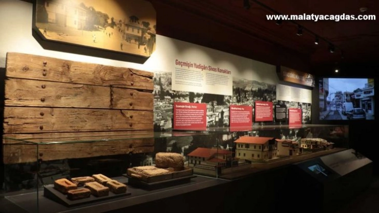 Bir şehrin hikayesi tarihi binada sergileniyor