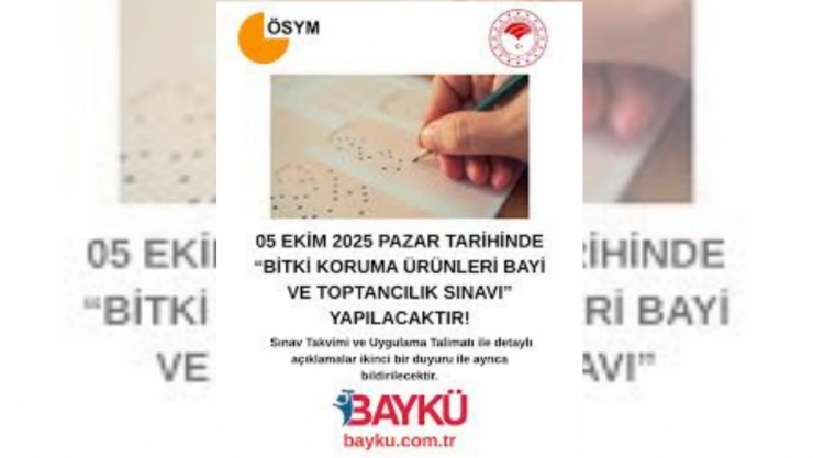 BKÜ Bayilik ve Toptancılık Sınavı 5 Ekim'de Yapılacak