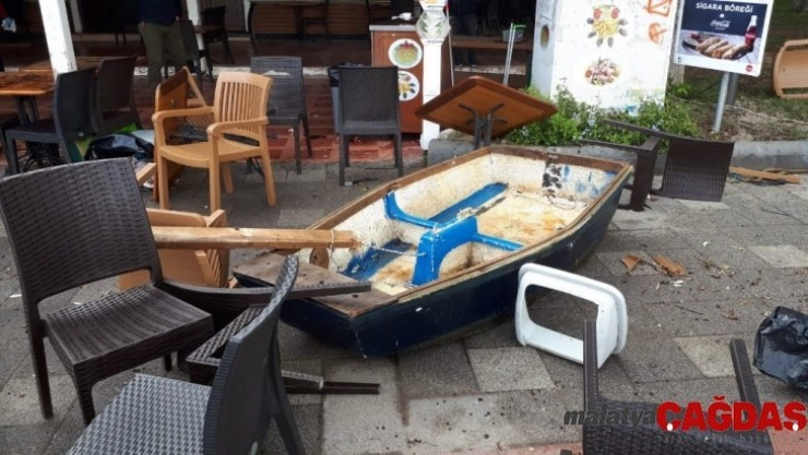 Bodrum'u vuran hortumun yeni görüntüsü ortaya çıktı