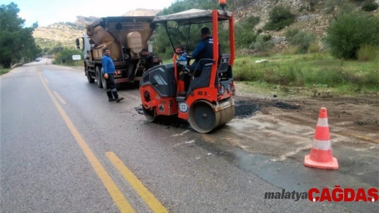 Bodrum'un yolları kışa hazırlanıyor